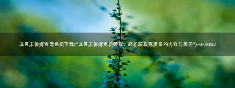 ww麻豆传媒官网：麻豆床传媒官网免费下载(\
