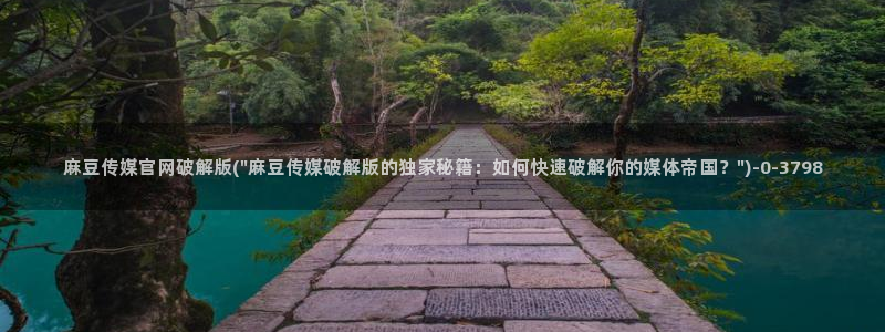 麻豆传媒官网官方入口：麻豆传媒官网破解版(\